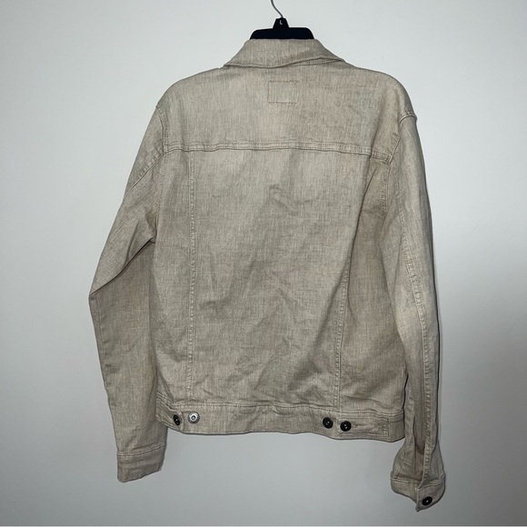 Goodfellow & Co. Mens Beige Trucker Jacket Size Medium - Picture 4 of 6